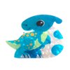 Funny Cartoon Saurolophus Dinosaur Hair Clip,Acrylic Hair Clip,Small Claw Clip for Women,Cyan