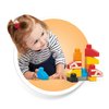 Mega Bloks Lil’ Building Toolkit Preschool Building Set with Hammer