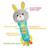 Bambiya Bunny Baby Teething Toy for 6 Months and Up - Baby Teether, Rattle & Musical Toy with Lights, Fun Sound Effects - Baby Toy Gift for Ages 6 Months and Up