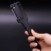 Medsuo Double Sided Hair Thinner Trimmer Razor Comb Cutting Scissors Tool for Home Salon Haircut Styling (Black)