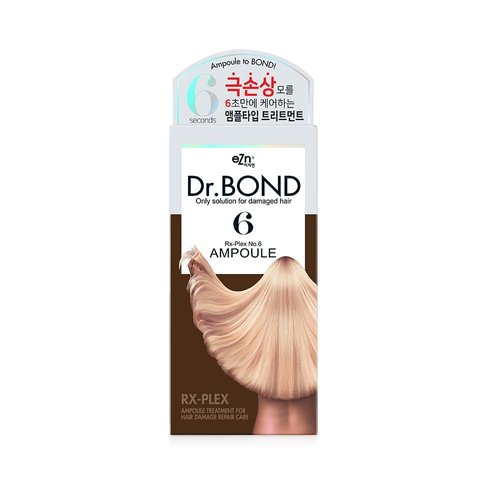 eZn Dr.Bond Ampoule 6second Hair Treatment Damaged Hair Care Rinse Out Moisturizing For Silky, Sh...