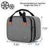 LUXJA Carrying Bag for DR.J Mini Projector, Portable Case for DR.J Projector and Accessories, Gray