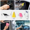 YXGOOD 9 Pcs Vehicle Car Window Tint Application Tools Kit Glass Protective Film Installing Tool Car Window Film Squeegee Auto Vinyl Wrap Installation Kit Squeegee for Vinyl (9)