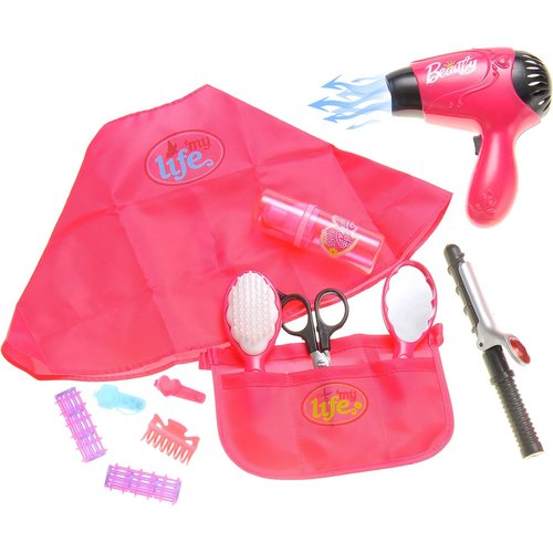 PowerTRC Girls Beauty Salon Set, Pretend Hair Salon Set for Girls, Girl Hairdresser Kit, Pretend ...