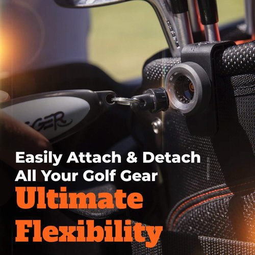 Frogger Golf Bag Latch-It Accessory Attachment System