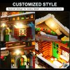 DALDED LED Lighting Kit for Lego Icons Alpine Lodge, LED Light Compatible with Lego 10325 Building Block Models (Music Version)