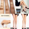 Waterproof Leg Makeup No Transfer,Full Coverage Body Concealer for Legs, Vein Cover-Up Cream, Even Skin Tone, Natural Tan Finish, Instant Tanning Flawless Legs,Body Foundation (#02 MEDIUM GLOW, 30ML)