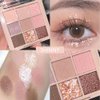 CAKAILA 9Colors Eye Shadow Palette Makeup,Pink Rose Gold Purple Mauve Neutral Travel Eyeshadow Palette Highly Pigmented Long Lasting Waterproof Naturing-Looking Eyeshadow Palette Travel Size Gift Kit