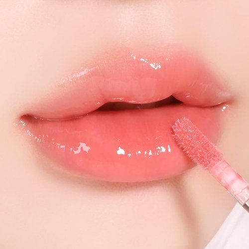 BLACK ROUGE Chewy Lip Glaze, High Shine Lip Gloss, Korean Beauty (GZ02 Fig Fuzz, 3.5 grams)