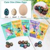 ANPHILE Dinosaur Party Favors - Dinosaur Birthday Party Supplies - 30 Pack Hatching Dinosaur Eggs with Cards Bulk - Party Favors for Kids 4-8, 8-12