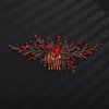 Aimimier Bridal Red Crystal Hair Comb Ruby Rhinestone Gold Hair Vine Side Comb Prom Party Festival Wedding Hair Accessories for Women (Red)