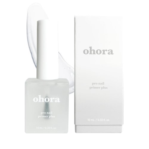 ohora Gel Nail Care (Pro Nail Primer Plus) - Corrects Nail Texture, Easy to Use &amp; Easy to Remove ...