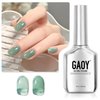 GAOY Jelly Gel Nail Polish, 16ml Sheer Green Translucent Soak Off Gel Polish, UV Light Cure for Nail Art DIY, 2136 Aqua Mint
