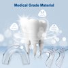 EZGO Teeth Whitening Trays, BPA Free Moldable Mouth Trays, Custom Fit, Comfortable, Trimmable Mouth Guard, Used on Teeth Grinding, Teeth Whitening, and Sports Campaign (3 Trays)