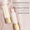 FOCALLURE Moisturizing Shiny Lipstick,Pearl Shimmery Finish,Hydrating Tinted Lip Balm with Creamy Texture,Long Lasting High Pigmented Lip Stain,Flower Dance