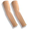 iM Sports SKINGUARDS Skin Protection Full Arm Sleeves + Protects Aging or Thin Skin + UV Protection - Unisex + Made in USA - Cappuccino - X-Small/Small - Pair