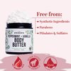 Better Shea Butter Whipped Body Butter for Women - PEPPERMINT VANILLA Body Lotion - Whipped Body Cream for Dry Skin - Paraben-Free, Non-Greasy Body Cream - Vanilla Peppermint Body Butter 8 oz