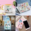 100PCS Cute Retro Snowman Tattoos Stickers Snowman Themed Birthday Party Decorations Favors Supplies Winter Christmas Party Decorations for Kids Boys Girls Classroom Prizes Rewards