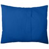 SheetWorld Comfy Travel Pillow Case - 100% Soft Cotton Percale - Royal Blue - Made in USA