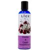 Lick Cherries and Cream Indulgence Flavored Massage Oil – Romantic, Sweet, Non-Sticky, Couples, 4 oz