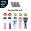 Own Harmony Extra Coarse 3 Refill Rollers Best Fit for Electric Callus Remover CR900 for Men - Pedicure File Tools Foot Care - Replacement Refills 3 Pack