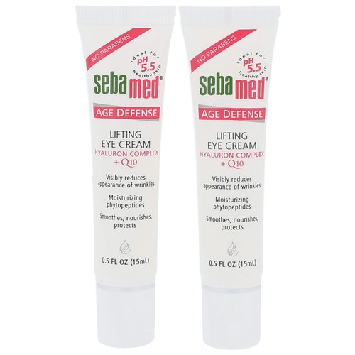 Sebamed Age Defense Q10 Lifting Eye Cream 0.5 Fluid Ounces 2 Pack