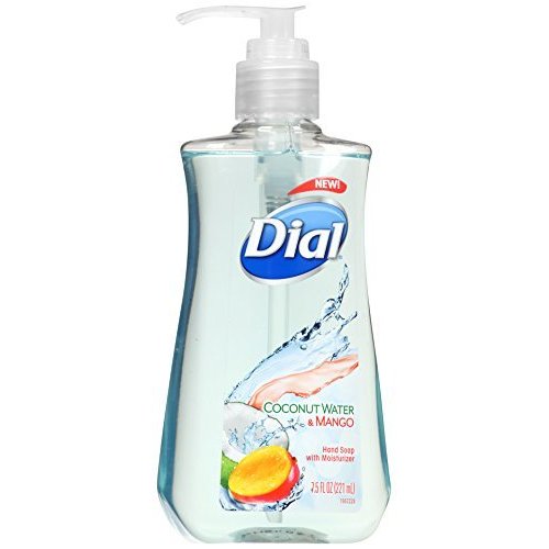 Dial Coconut Water and Mango Hand Soap with Moisturizer 7.5 Fl Oz (pack of 2)
