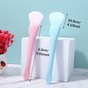 Ouligay 2PCS Silicone Face Mask Brush Applicator Soft Face Mask Applicator Face Mask Spatula Face Mask Brush Set Facial Mask Brush Applicator Mask Applicator Brush Skincare Applicator For Mud, Clay