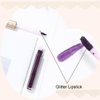 Edanta Kilshye Matte Lipstick Long Lasting Waterproof Liquid Lipsticks Glitter Cream Lip Gloss High Pigment Lipstick Non Stick Cup Lip Makeup for Women and Girls Pack of 1 (Purple 11)