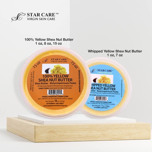 STAR CARE 100% Yellow Shea Nut Butter (1oz)