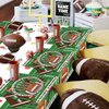 Football Party Decorations - Football Party Supplies Including 82Pcs Football Plates, Party Napkins, Football Tablecloth for Kids Fans Tailgate Gameday Football Birthday Party, Serve 20 Guests
