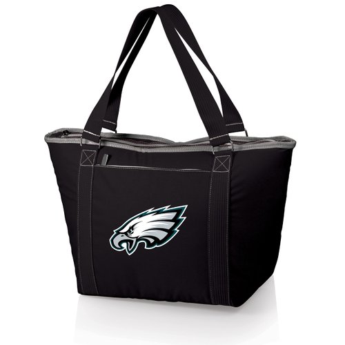 PICNIC TIME Black Philadelphia Eagles Topanga Cooler Tote