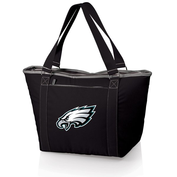 PICNIC TIME Black Philadelphia Eagles Topanga Cooler Tote
