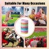 Rugby Series 100 Pcs Football Bracelets for Teenagers Adults, Motivational Football Rubber Bracelet, Football Party Favors