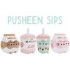 GUND Pusheen Boba Tea Cup Plush Cat Stuffed Animal for Ages 8 and Up, Green/Pink, 6”