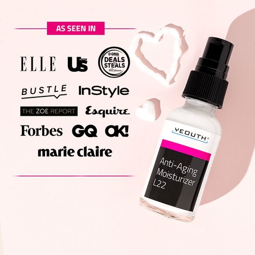 YEOUTH Anti Aging Face Moisturizer for Women & Men with Jojoba & Shea Butter, Hydrating Facial Cream, Moisturizer Face Cream for Enhancing Radiance & Smoothness 1oz