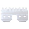 2024 Upgraded White Ceramic Blades Replacement Blades for Oster Fast Feed Clipper A5 Grooming Clippers Movable Blade