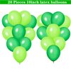 Let's Partee Time Golf Party Decorations Golf Balloons Banner Men Boys Party Balloons Decoration Sport Themed Party Supplies Green Balloons for Birthday Baby Shower Retirement Party