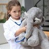 ERDOGLY Lab Coat for Kids, Kids Doctor Costume Toddler Doctor Coat, Halloween Doctor Scientist Dress up, Career Day Costume for Boys Girls, Pretend Play Gift Age 5-7
