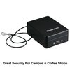 SentrySafe Small Safe, Black Lock Box with Combination Lock for Office or Dorm Secures Money, Passport, Jewelry, 0.05 Cubic Feet, Exterior: 2.6 in. H x 5.9 in. W x 8.0 in. D, ‎P005C