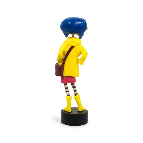 Surreal Entertainment Coraline in Rain Coat PVC Bobble Figure for Adults Only | Collectible Bobblehead Action Figure, Desk Toy Accessories | 5 Inches Tall