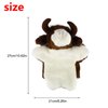 Andux Cute Plush Hand Puppet Soft Stuffed Animal Toy (SO-36 Bull)