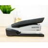 Bostitch Office Executive 3 in 1 Stapler, Includes 210 Staples and Integrated Staple Remover, One Finger Stapling, No Effort, 20 Sheet Capacity, Spring Powered Stapler, Black/Gray (INP20)