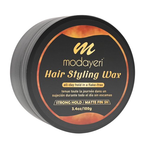 modayeri alışverişte yeni moda Hair Wax - Strong Hold Styling Pomade for Men and Women, Nourishing And Protecting, Matte Finish Molding 3.4 Oz
