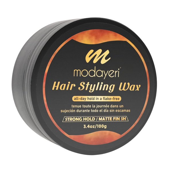modayeri alışverişte yeni moda Hair Wax - Strong Hold Styling Pomade for Men and Women, Nourishing And Protecting, Matte Finish Molding 3.4 Oz