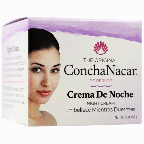 Concha Nacar de Perlop Night Cream, 2 oz - 2pc