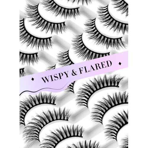 sawkit Classic Lash Extensions – 4-11mm – Fake Eyelashes – Luxurious Natural Mink Lashes Eyelash Extensions – Comfortable and Easy to Apply – High-End Fiber Lashes for Superior Volume