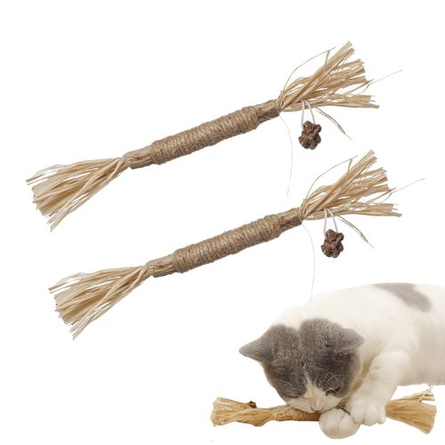 PAZ&#39;S GIFT Catnip Toy Cat Toys Catnip Toy cat chew Toy cat Kicking silvervine Stick Teeth Cleanin...