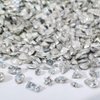 50pcs Shiny Zircon Rhinestones for Nails, 2-3mm Mini Nail Rhinestones for Nail Art Diamonds 3D Pointed Bottom Rhinestone Multi Shapes Gemstones Crystal Nail Gems Nail Crystals Nail Charm Accessories