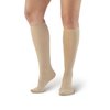 Ames Walker AW Style 112 Women's Microfiber 15-20 mmHg Moderate Compression Knee High Socks Tan Small